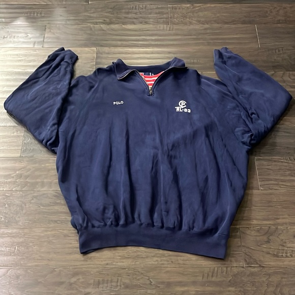 Polo Ralph Lauren CP93 CP-RL-93 1993 Sweatshirt Vintage Mens Size XL